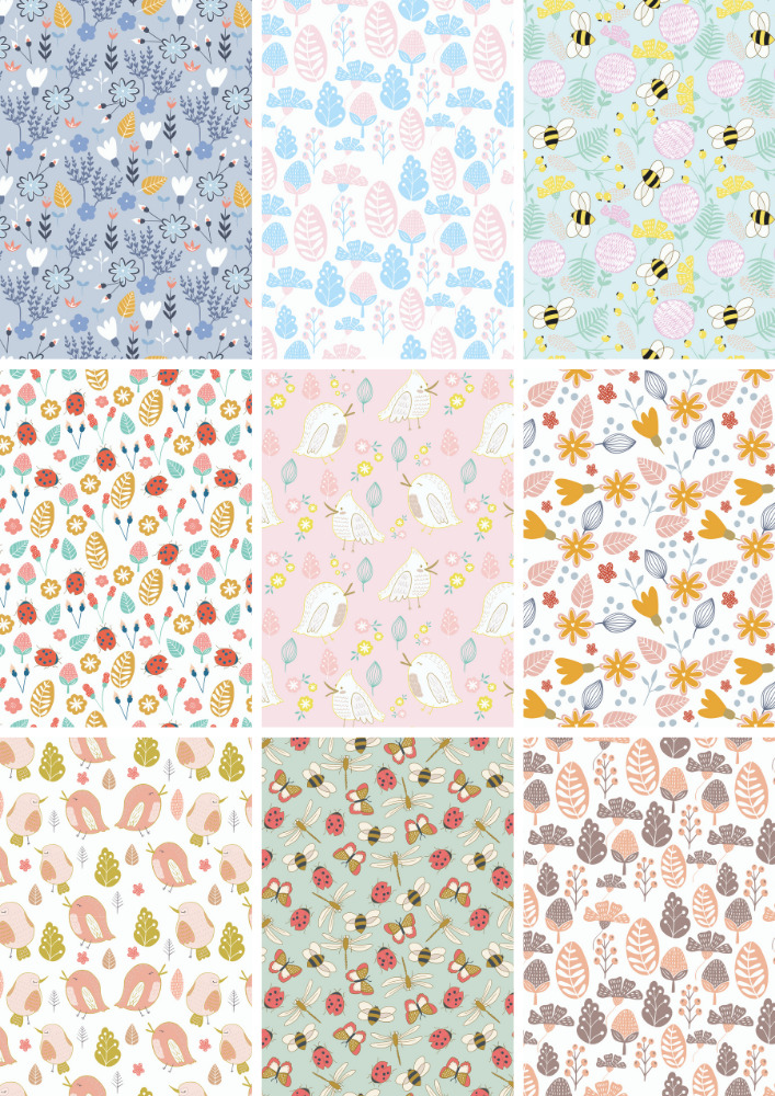 colorful cover page - free printable