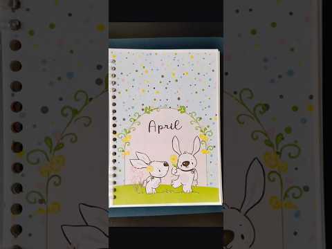 April bullet journal with me free printable #bulletjournal #diy #journal #bujo #spring #foryou