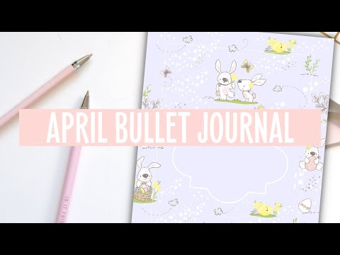 PLAN WITH ME | APRIL 2021 BULLET JOURNAL | FREE PRINTABLE PLANNER