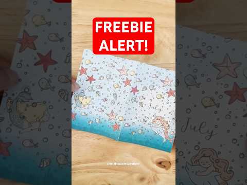 🥰 FREE July pocket planner andbullet  journal  #pocketplanner #freeprintable #bujo #journalwithme