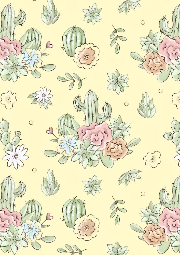 Free printable monthly bullet journal - monthly planner template PDF with cute llama floral yellow theme #cutefreebiesforyou #printableplanner #freeprintable #bulletjournal #llama