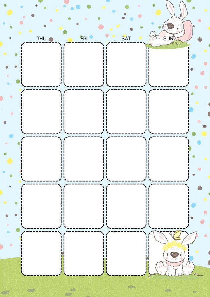 Free printable cute April bullet journal - monthly planner template PDF with spring garden theme #cutefreebiesforyou #printableplanner #freeprintable #bulletjournal