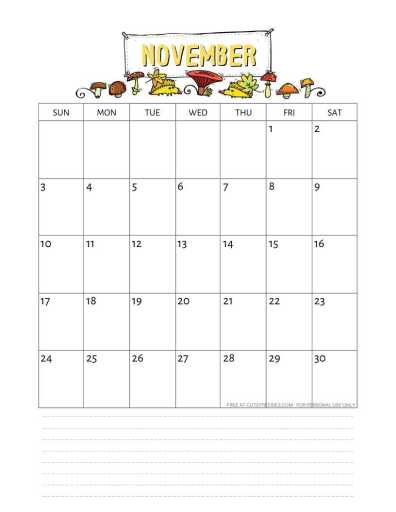 free-printable-october-2019-calendar-pdf-hedgehogs
