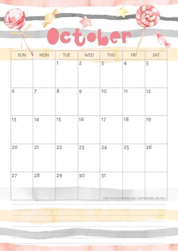 free-printable-october-2019-calendar-candies