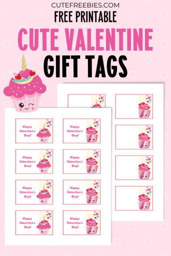 Free Printable Valentines Day Gift Tags - Cute valentine tags and blank gift tags. Get your free pdf download now! #cutefreebiesforyou #freeprintable #diygift #valentinesday