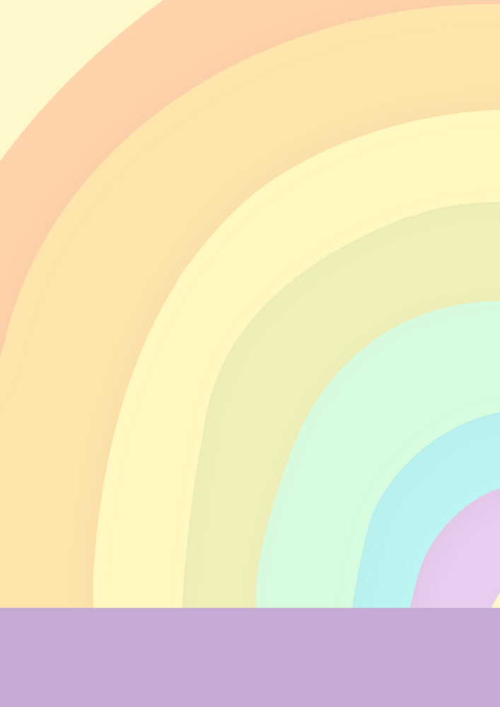 Free printable June bullet journal PDF template with rainbow theme and colorful animals